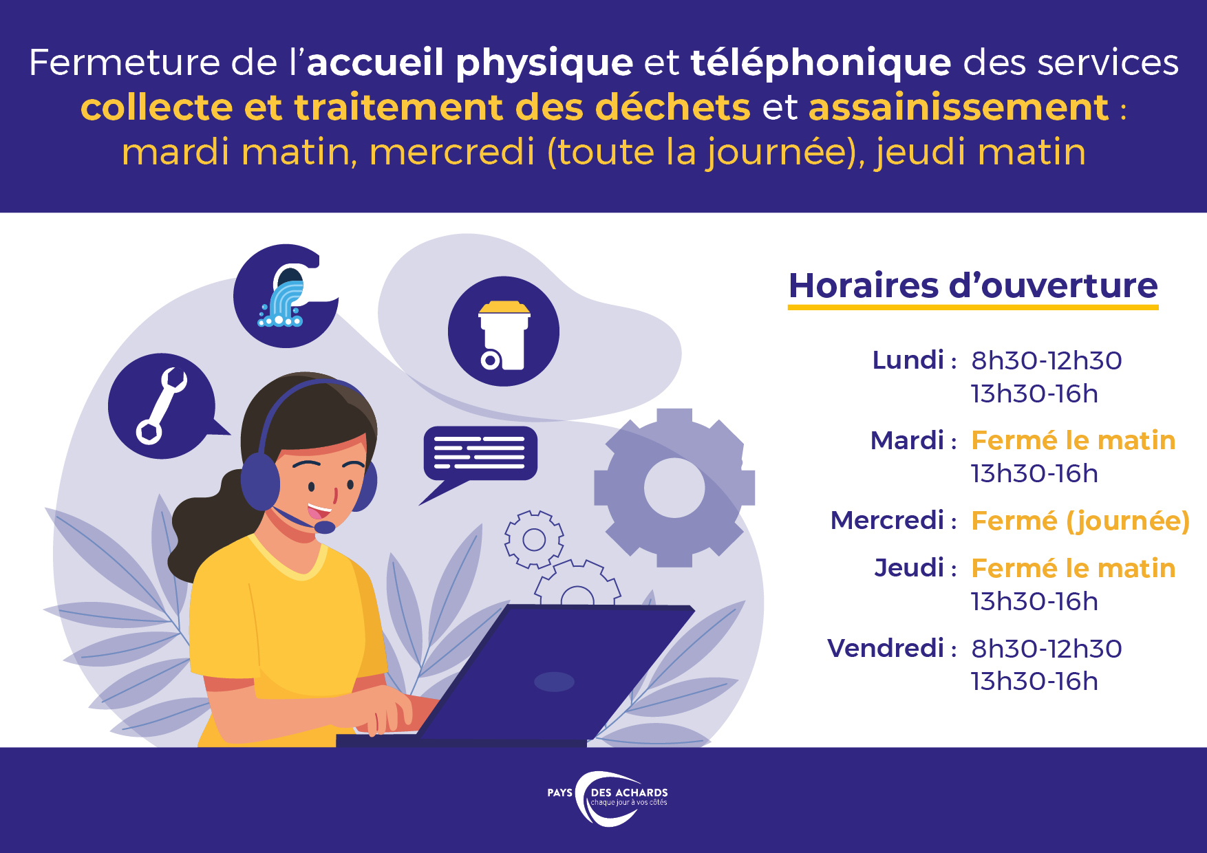 horaires ctd